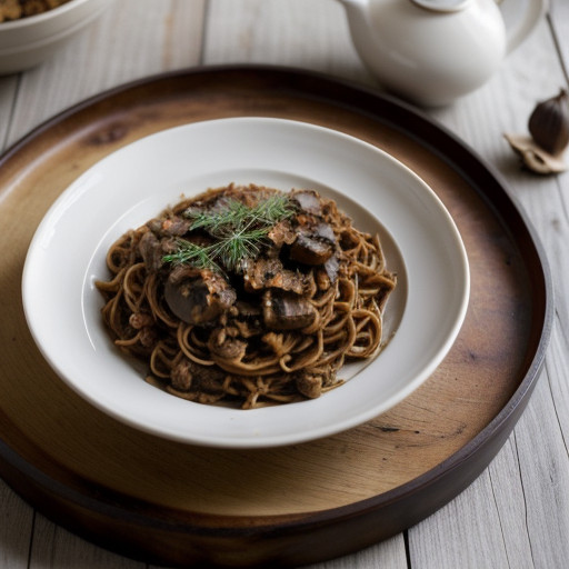 Mushroom Bolognese recipe image