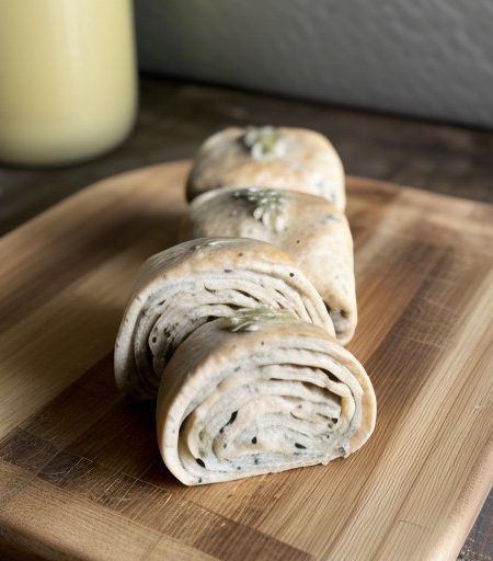 Mushroom Dill Chicken Rolls recipe image