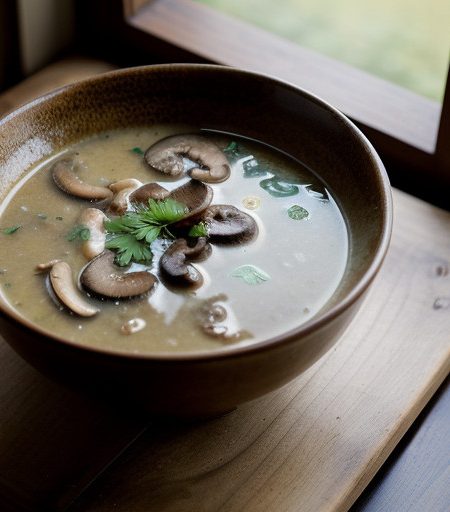 Mushroom & Kidney Soup recipe image