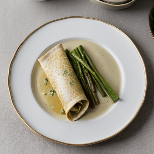 Mushroom & Leek Crepes recipe image