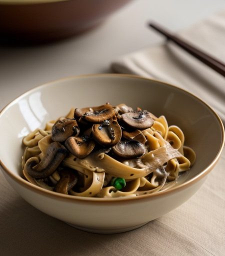Mushroom-Noodle Casserole recipe image