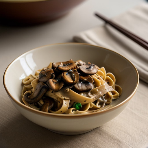 Mushroom-Noodle Casserole recipe image