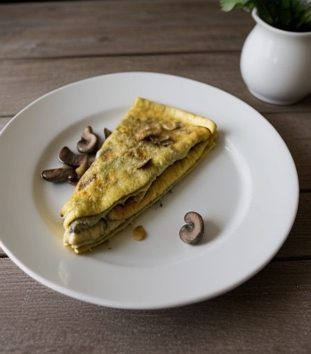 Mushroom Omelet recipe image