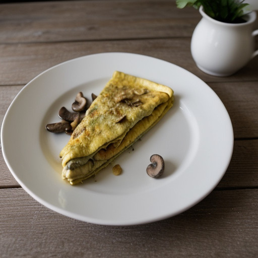 Mushroom Omelet recipe image