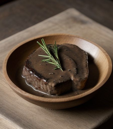 Mushroom Sauce for Steaks recipe image