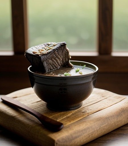 Mushroom Short Rib Soup recipe image
