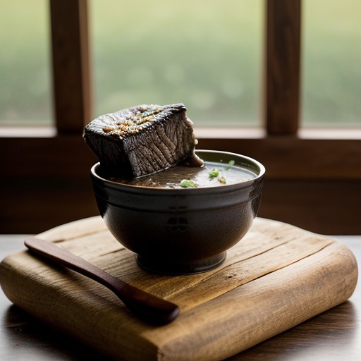 Mushroom Short Rib Soup recipe image