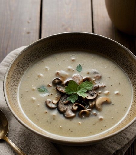 Mushroom Soup - Country Living Holidays recipe image