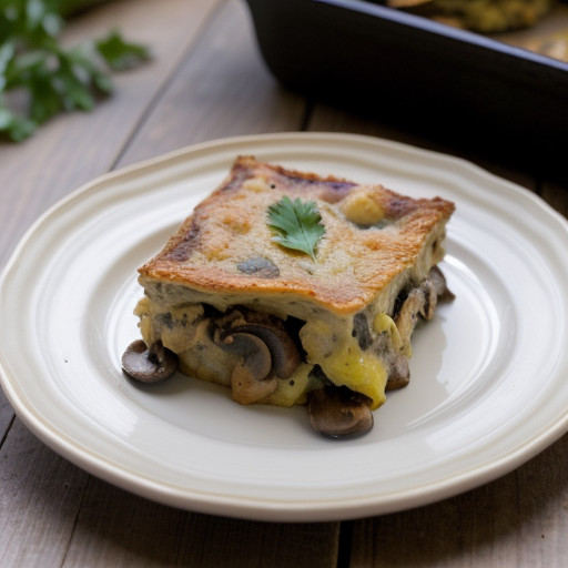 Mushroom Strata recipe image