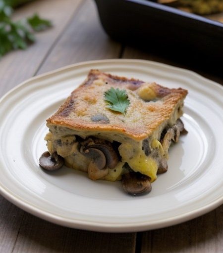 Mushroom Strata recipe image