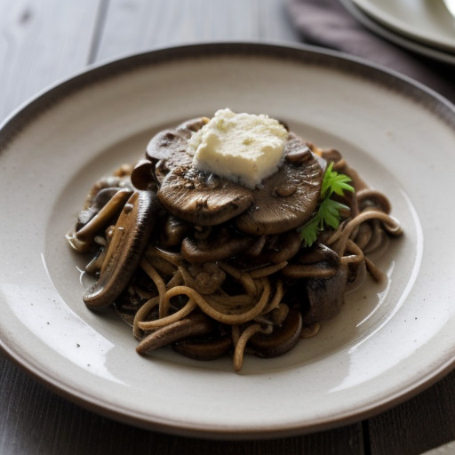 Mushroom Strognoff recipe image