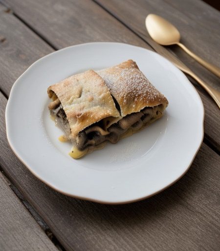 Mushroom Strudel recipe image