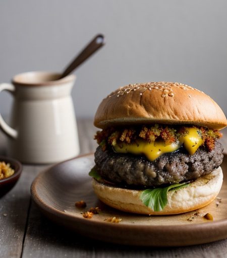 Mushroom-Stuffed Midwest Burgers recipe image