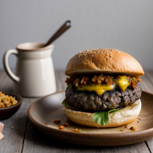 Mushroom-Stuffed Midwest Burgers recipe image