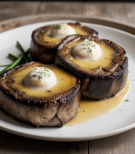 Mushroom Topped Pork Chops recipe image