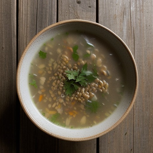 Mushroom and Barley Soup recipe image