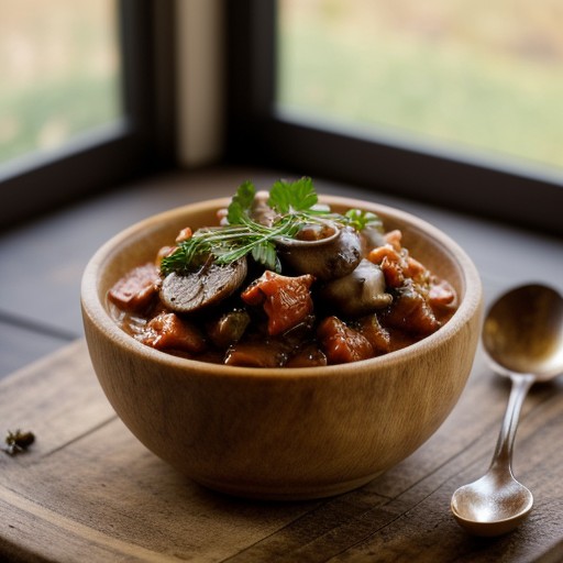 Mushroom and Tomato Sauce recipe image
