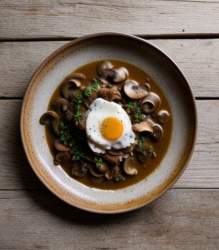 Mushrooms 'La Stroganoff recipe image