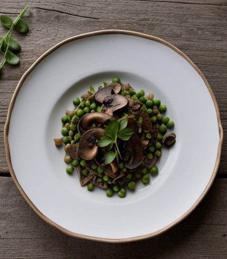 Mushrooms & Peas for Pasta or Rice recipe image