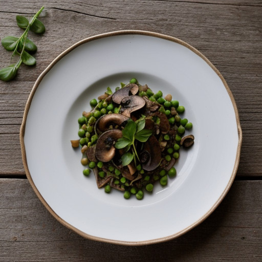 Mushrooms & Peas for Pasta or Rice recipe image