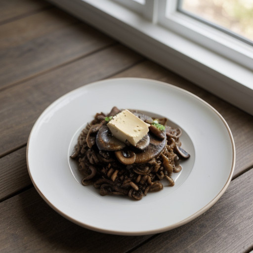 Mushrooms & Rice recipe image