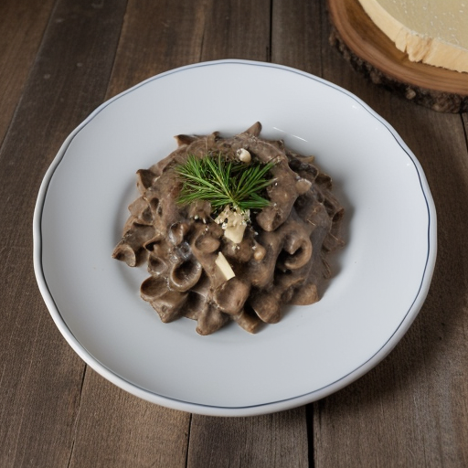 Mushrooms Stroganoff recipe image