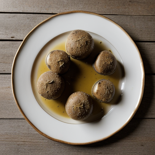 Mushrooms Stuffed With Crab or Liver recipe image