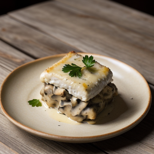 Mushrooms Stuffed With Crabmeat & Gruyere recipe image