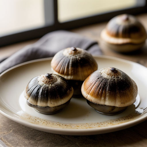 Mushrooms Stuffed With Escargot recipe image