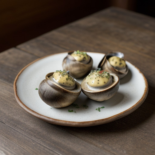 Mushrooms Stuffed With Whole Clams recipe image