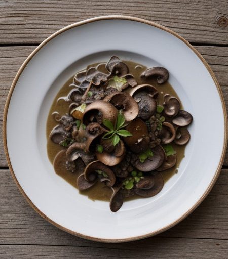 Mushrooms a La Stroganoff (Lf recipe image