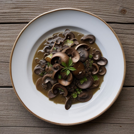 Mushrooms a La Stroganoff (Lf recipe image