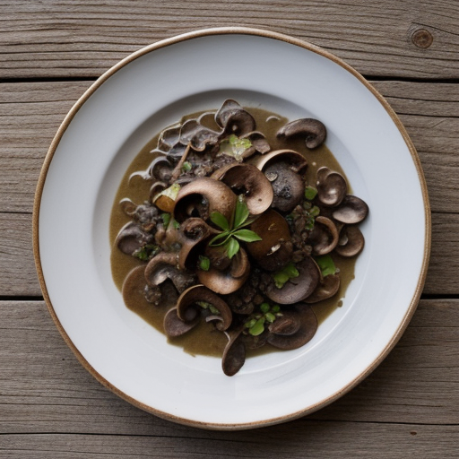 Mushrooms a La Stroganoff (Lf recipe image