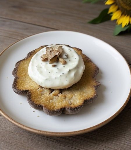 Mushrooms and Garlic in Yogurt recipe image