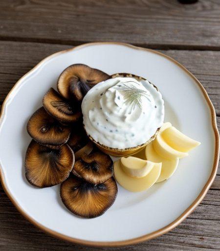 Mushrooms in Sour Cream recipe image
