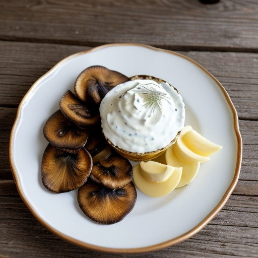 Mushrooms in Sour Cream recipe image