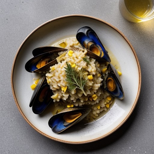 Mussel & Corn Risotto recipe image