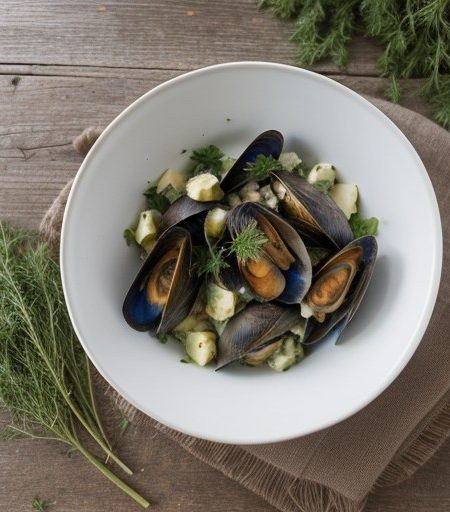 Mussel & Potato Salad recipe image