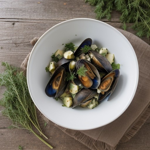 Mussel & Potato Salad recipe image