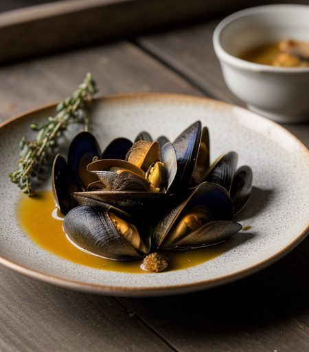 Mussel Stew With Pineau Des Charentes recipe image