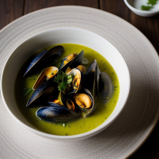 Mussel and Saffron Soup recipe image