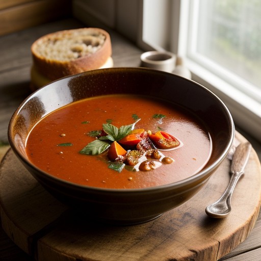Mussel and Tomato Soup recipe image