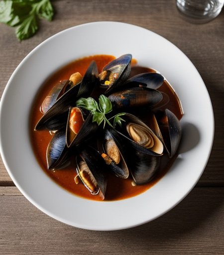 Mussels Marinara recipe image