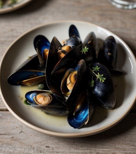 Mussels Meuniere recipe image