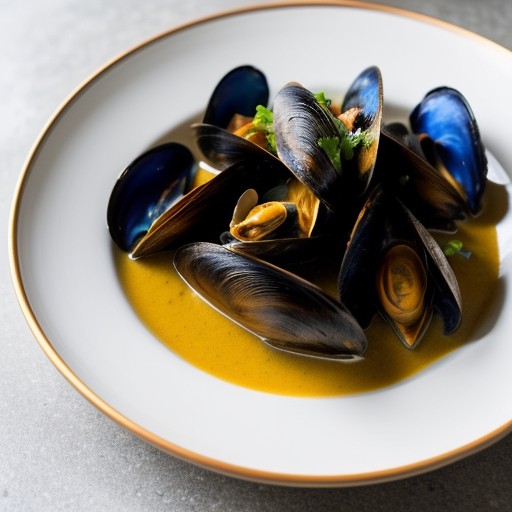 Mussels With Sour Curry recipe image