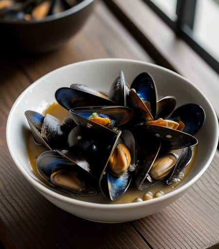 Mussels in Black Bean Sauce recipe image