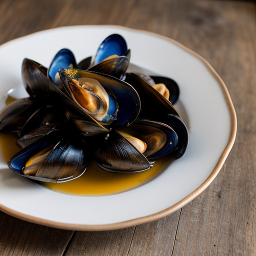 Mussels in Wine (Nz recipe image