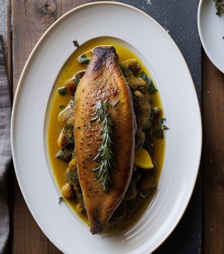 Mustard-Braised Chicken *Jb recipe image