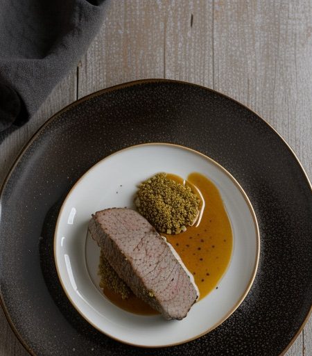 Mustard Crusted Pork Tenderloin recipe image