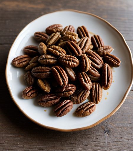 Mustard Deviled Pecans recipe image